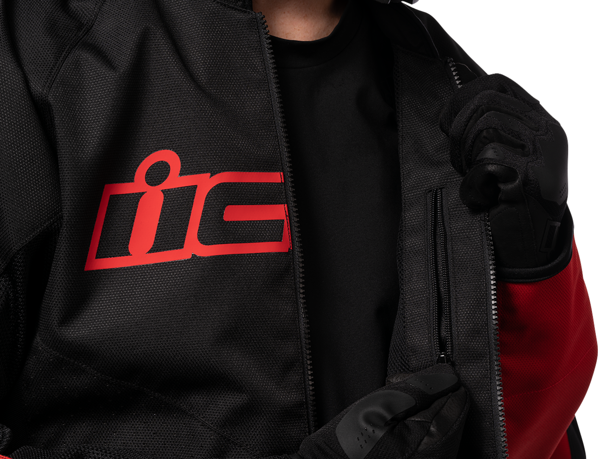 ICON Hooligan™ CE Jacket - Slayer - Large 2820-5805