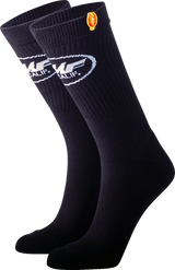 FMF Staple Socks - 2 Pack - Black - One Size SP22194900 3431-0737