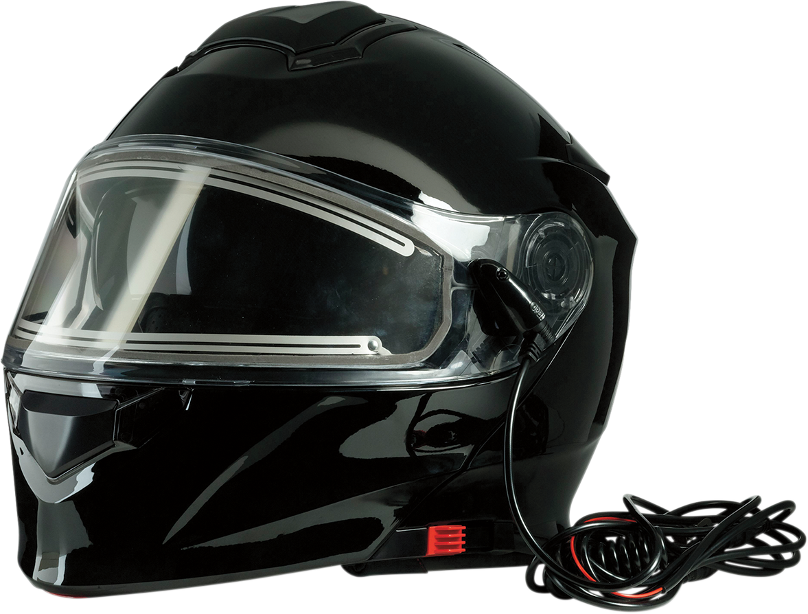 Z1R Solaris Modular Snow Motorcycle Helmet - Electric - Black - XS 0120-0385