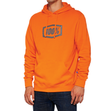 100% Hoodie Icon - Orange - Medium 20029-00021