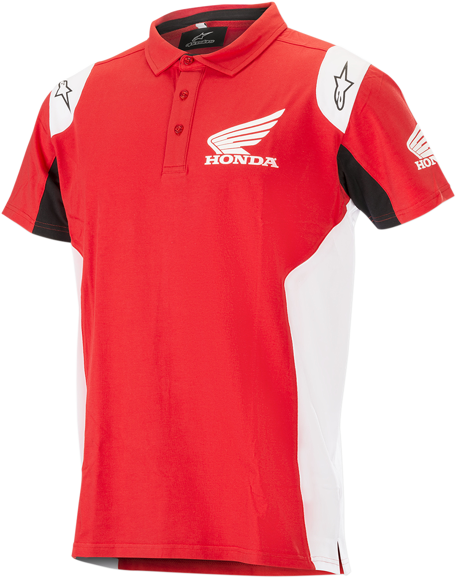 ALPINESTARS Honda Polo Shirt - Red - Medium 1H184160030M