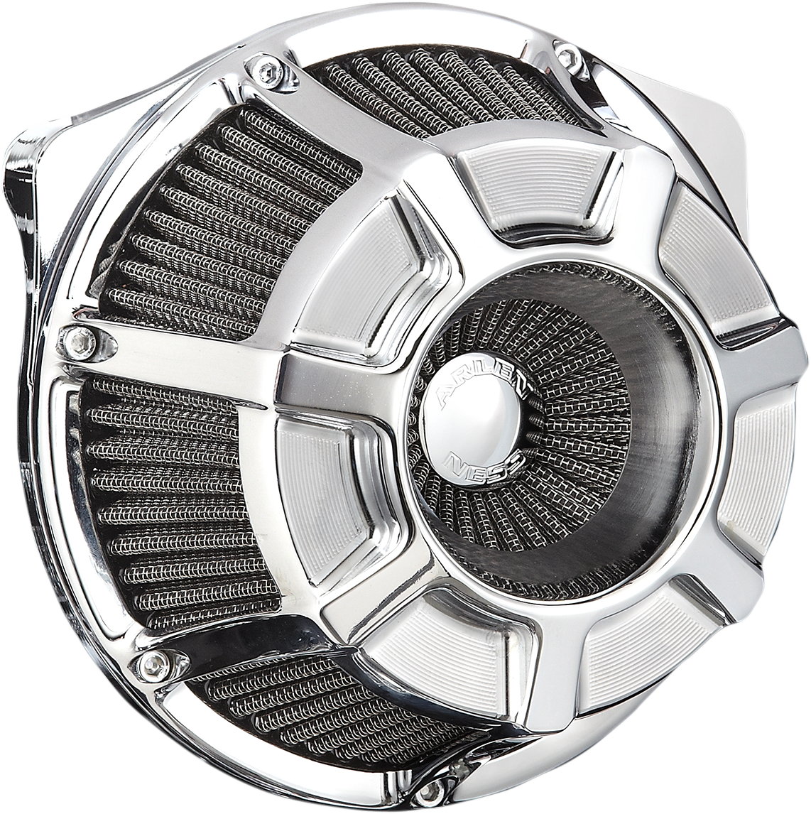 ARLEN NESS Beveled Air Cleaner - Chrome 18-932