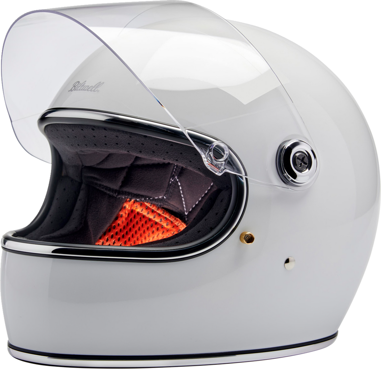 BILTWELL Gringo S Motorcycle Helmet - Gloss White - XS 1003-102-501