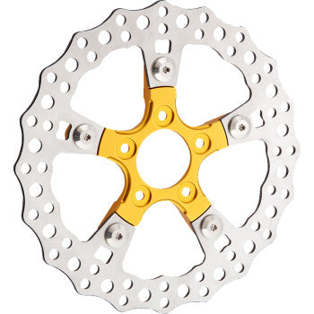 ARLEN NESS Rotor Mount - Ness Wheel - Gold 33-105