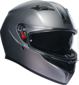 AGV K3 Motorcycle Helmet - Matte Rodio Gray - Small 2118381004006S