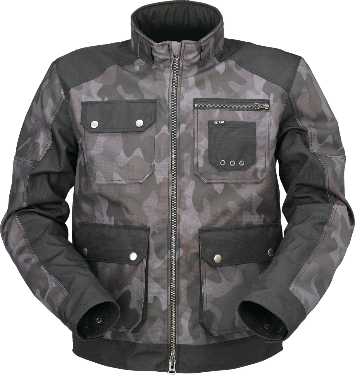 Z1R Camo Jacket - Gray/Black - 3XL 2820-5968