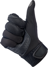 BILTWELL Baja Gloves - Black Out - XS 1508-0101-301