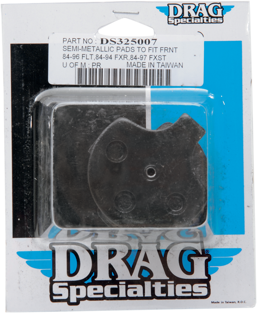 DRAG SPECIALTIES Organic Brake Pads - Harley-Davidson 160912SCP-BC114