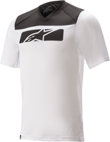 ALPINESTARS Drop 4.0 Jersey - Short-Sleeve - White/Black - Large 1766220-21-LG