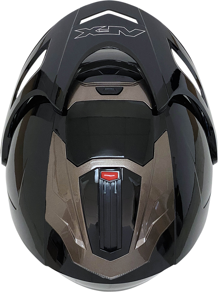 AFX FX-50 Motorcycle Helmet - Gloss Black - Small 0104-1364