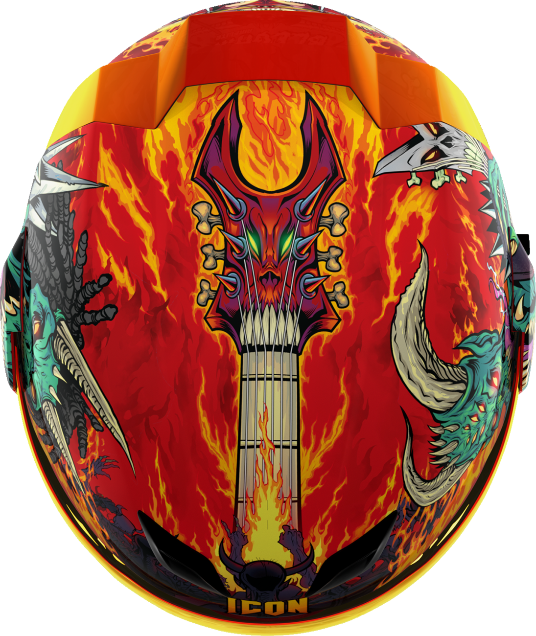 ICON Airflite™ Motorcycle Helmet - Blegh - MIPS® - Red - XS 0101-16919