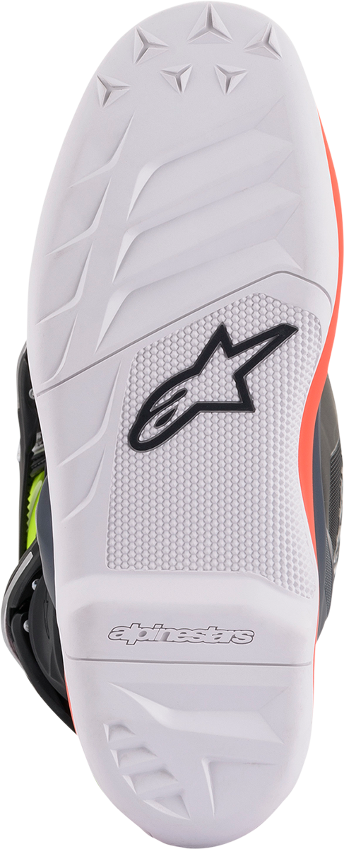 ALPINESTARS Youth Tech 7S Boots - Black/Gray/Red/White/Yellow - US 6 2015017-9058-6