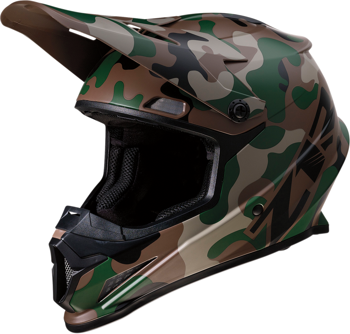 Z1R Rise Motorcycle Helmet - Camo - Woodland - Large 0110-6070