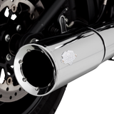 VANCE & HINES Pro Pipe Exhaust System - Chrome Softail  17387