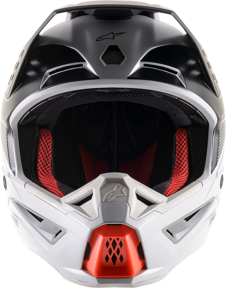 ALPINESTARS SM5 Motorcycle Helmet - Rayon - Gray/Black/Silver - Medium 8304121-928-MD