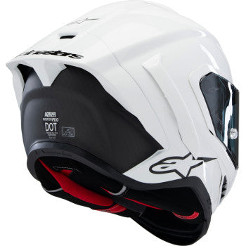 ALPINESTARS Supertech R10 Motorcycle Helmet - Solid - Gloss White - XS 8200124-2170-XS