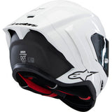 ALPINESTARS Supertech R10 Motorcycle Helmet - Solid - Gloss White - Large 8200124-2170-L