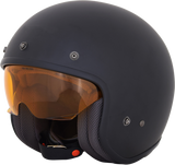 AFX FX-142 Motorcycle Helmet - Matte Black - XS 0104-2592