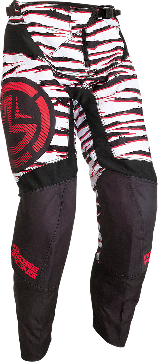 MOOSE RACING Qualifier Pants - Black/Red - 28 2901-10050