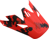 Z1R Rise Visor Kit - Digi Camo - Red 0132-1480