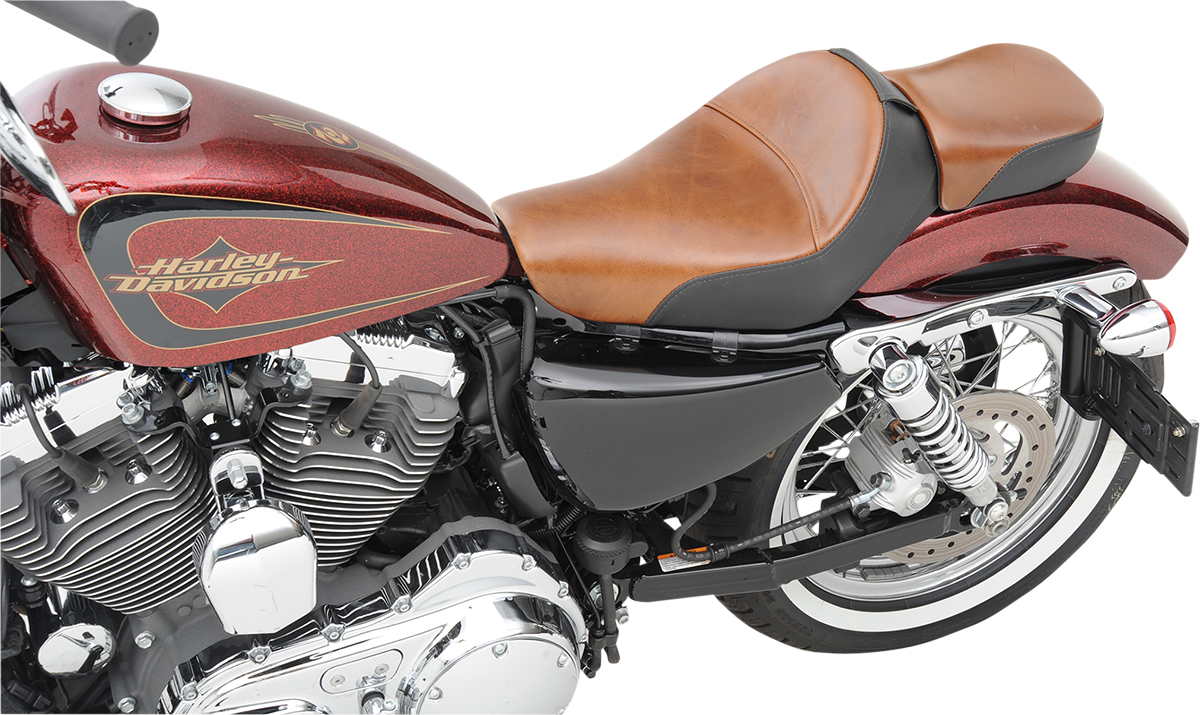 SADDLEMEN Pillion Pad - Renegade Lariat - Brown 807-03-016B