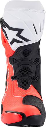 ALPINESTARS Supertech V Boots - Black/Fluo Red/White - US 7.5 / EU 41 2220121-124-41