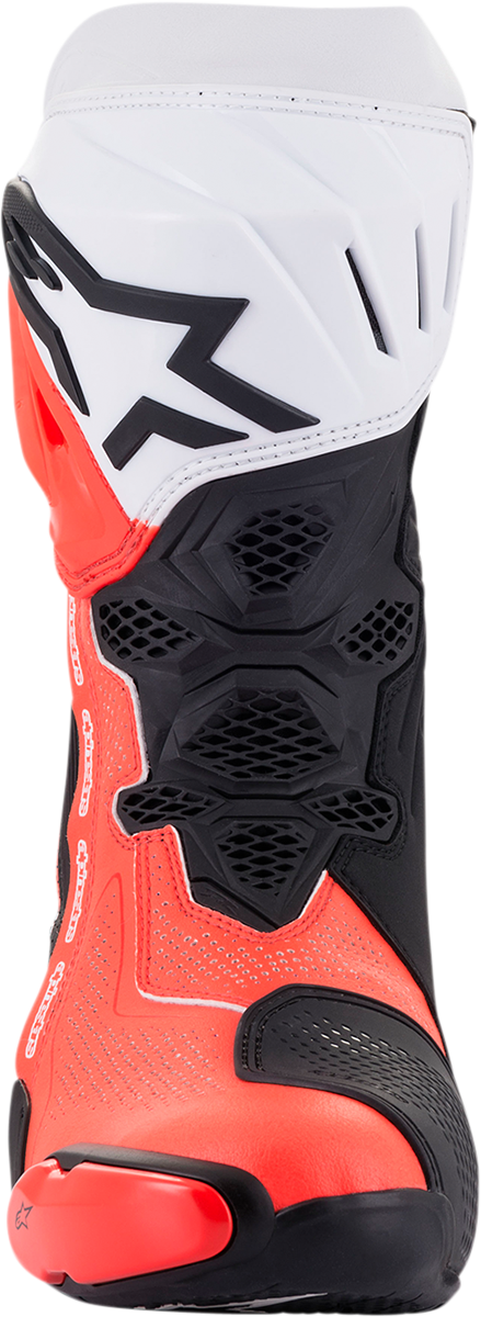 ALPINESTARS Supertech V Boots - Black/Fluo Red/White - US 12 / EU 47 2220121-124-47