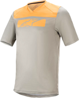 ALPINESTARS Drop 4.0 Jersey - Short-Sleeve - Gray/Orange - 2XL 1766220-6004-2X