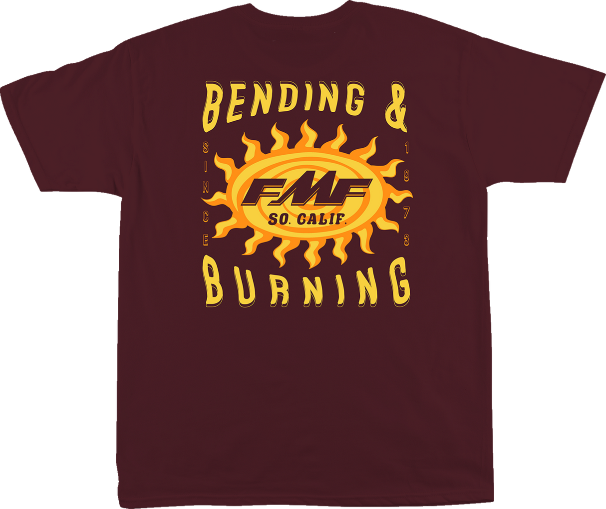 FMF Sunny T-Shirt - Maroon - Medium SP22118907MRNMD 3030-21882