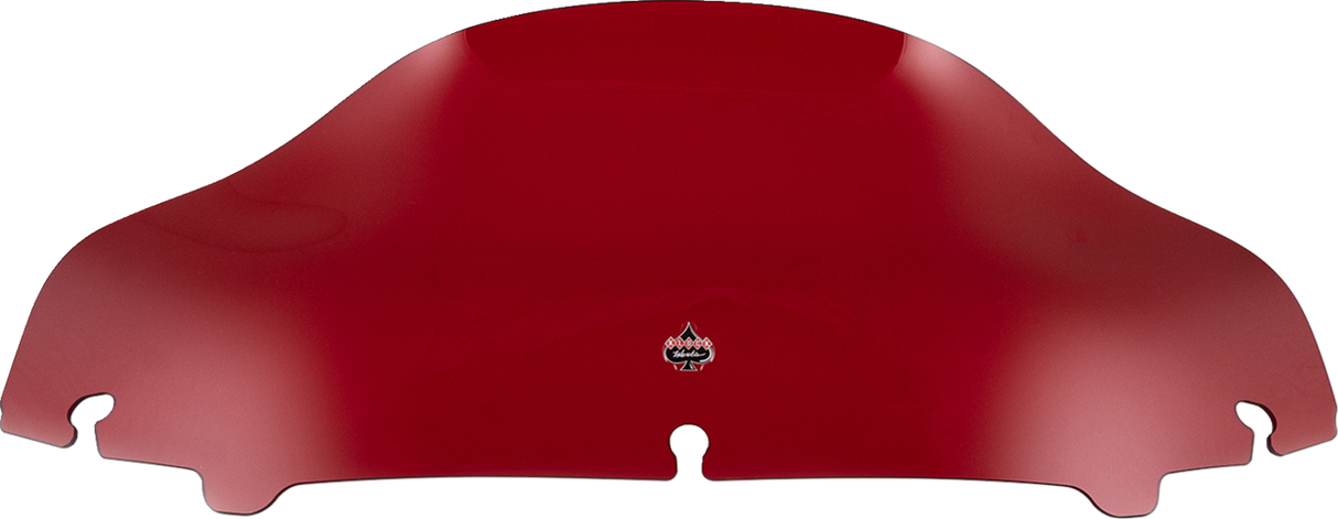 KLOCK WERKS Kolor Flare™ Sport Windshield - 6-1/2" - Red - FLH KWW-01-0684