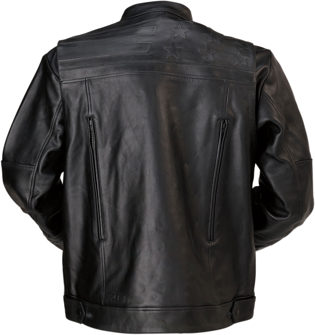 Z1R Deagle Leather Jacket - Black - 5XL 2810-3764