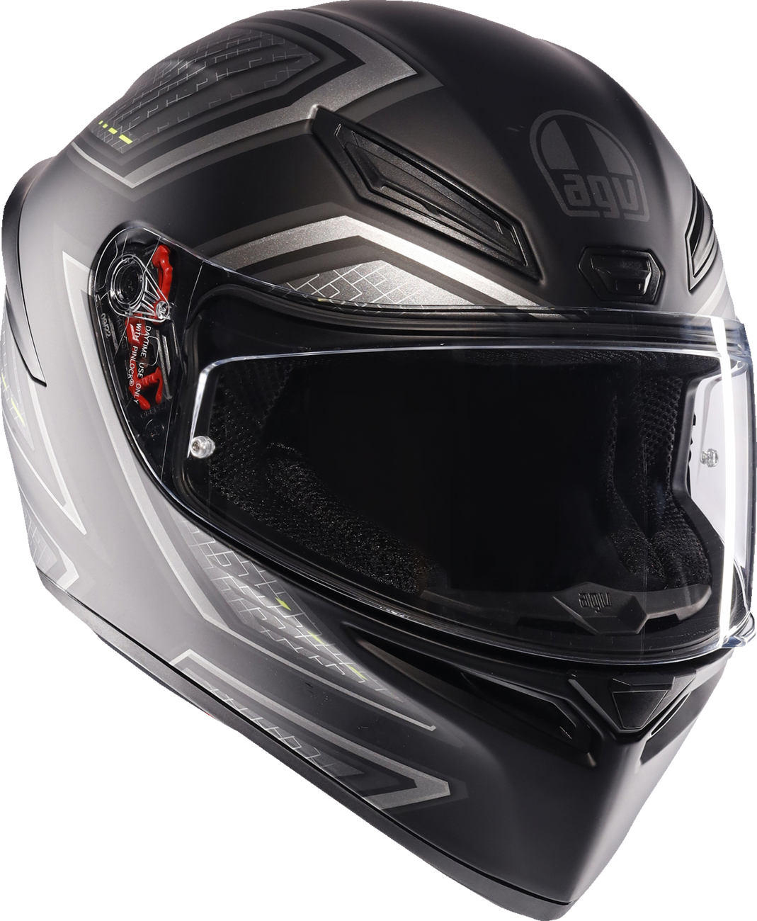 AGV K1 S Motorcycle Helmet - Sling - Matte Black/Gray - Small 2118394003-037-S