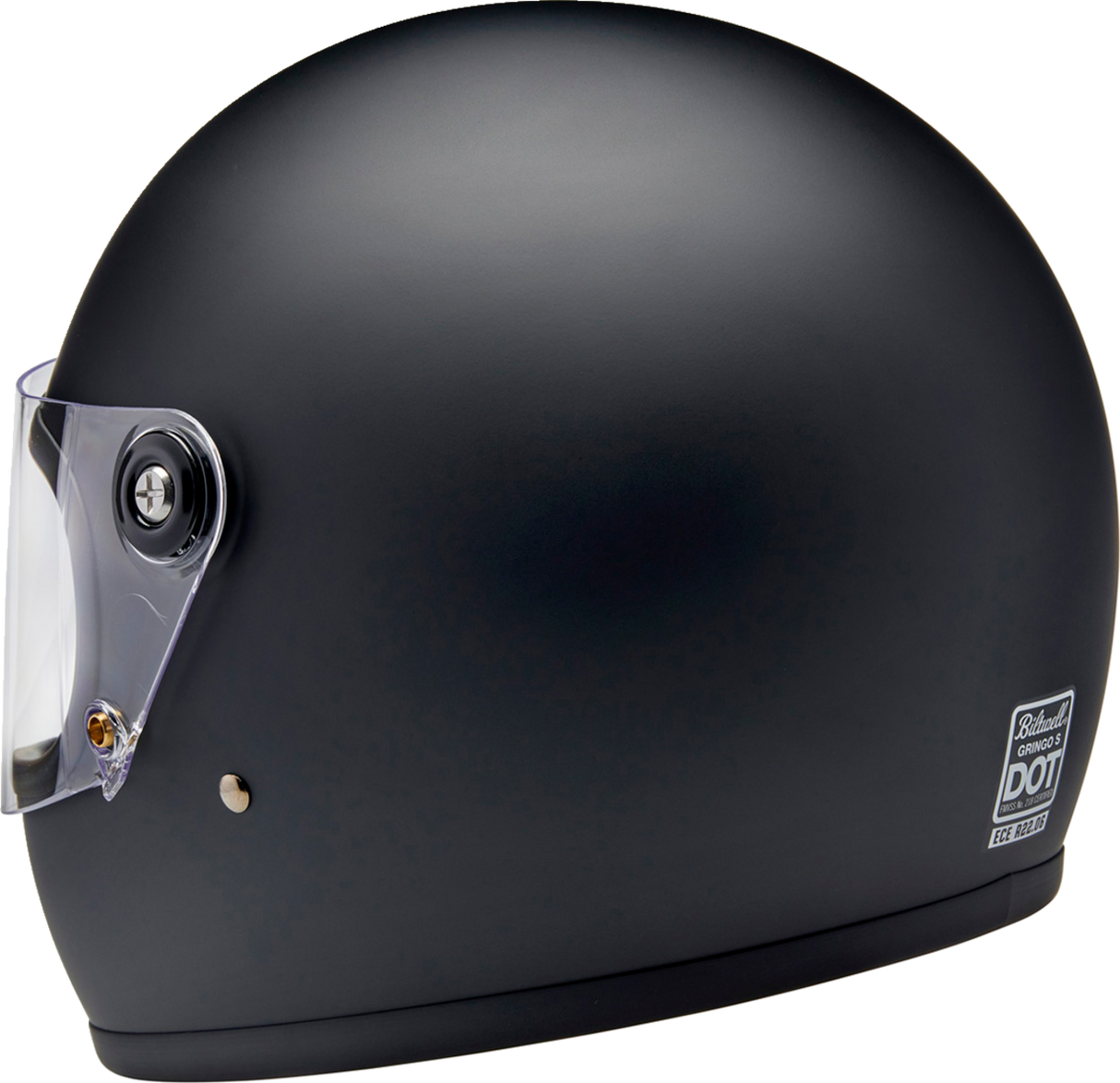 BILTWELL Gringo S Motorcycle Helmet - Flat Black - XL 1003-201-505