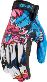 ICON Hooligan™ Beastie Bunny Gloves - Pink - Small 3301-4414