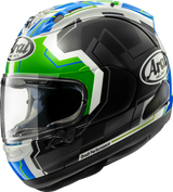 ARAI Corsair-X Motorcycle Helmet - Rea-6 - Green - XL 0101-15905