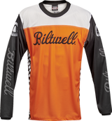 BILTWELL Good Times Jersey - Orange/Black - Small 8120-087-002