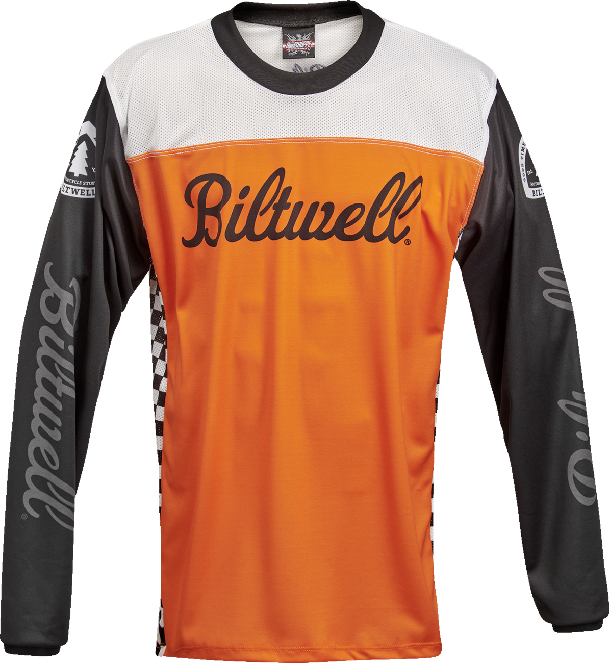 BILTWELL Good Times Jersey - Orange/Black - 2XL 8120-087-006