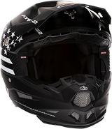 6D ATR-2 Motorcycle Helmet - Tactical - Black - Large 12-3007