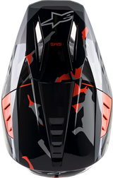 ALPINESTARS SM5 Motorcycle Helmet - Rover - Gray/Red - Small 8303921-1392-SM