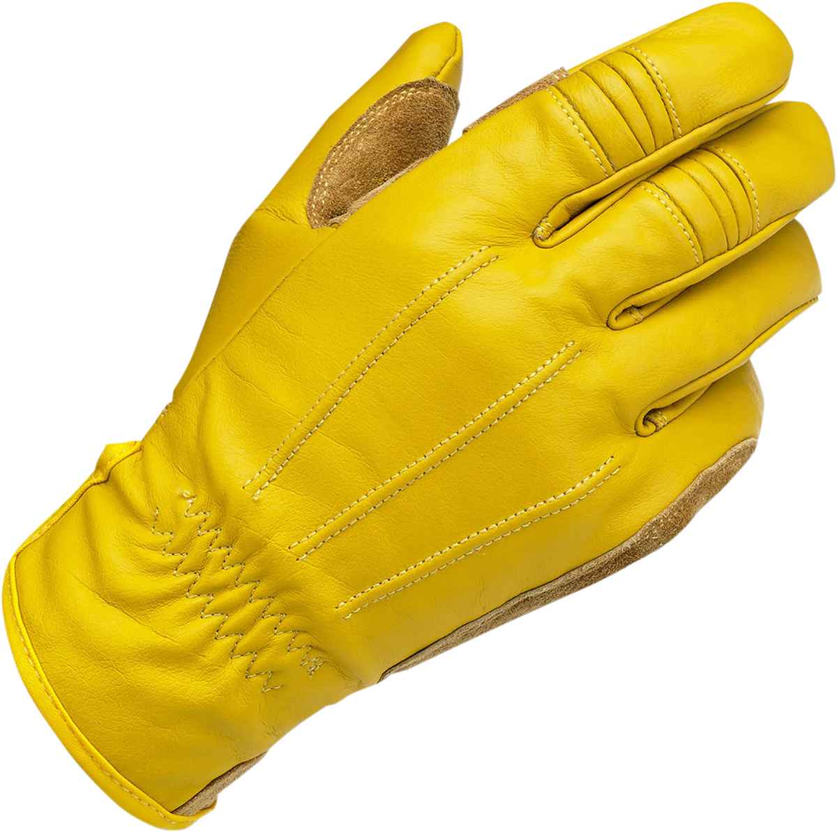 BILTWELL Work Gloves - Gold/Suede - 2XL 1503-0707-006