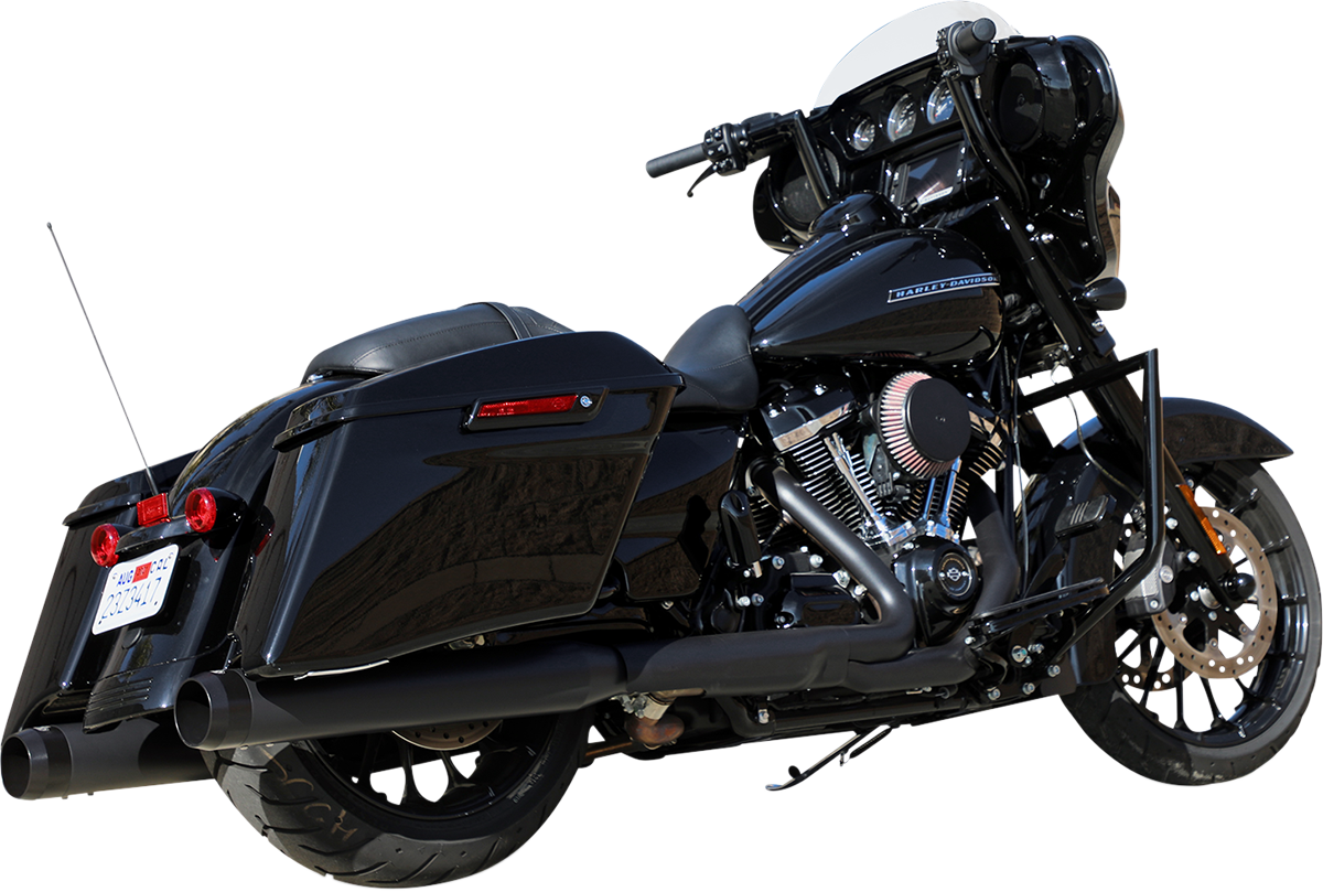 LA CHOPPERS Engine Guard - Black - Twin Peaks LA-7100-00B