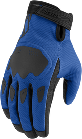 ICON Hooligan™ CE Gloves - Blue - Small 3301-4360