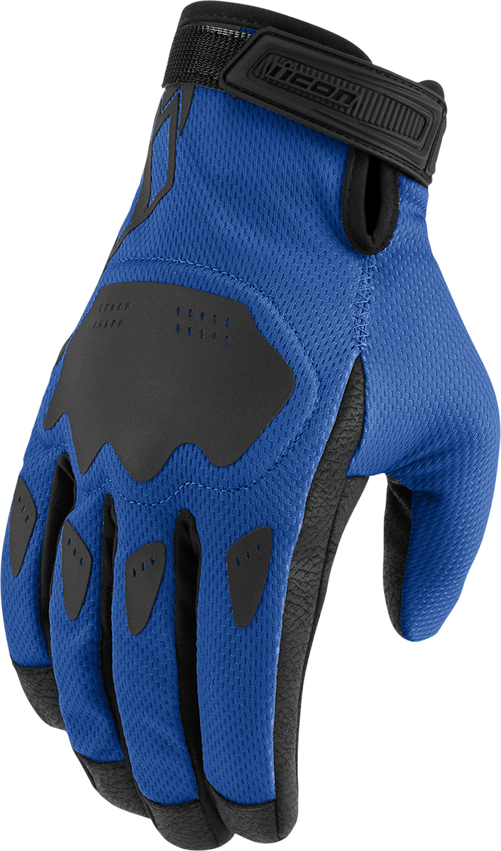 ICON Hooligan™ CE Gloves - Blue - 3XL 3301-4365