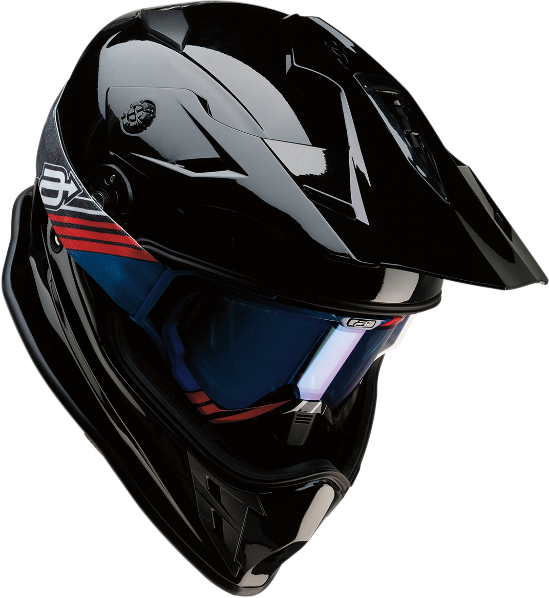 Z1R Range Dual Sport Motorcycle Helmet - Black - Small 0101-10876