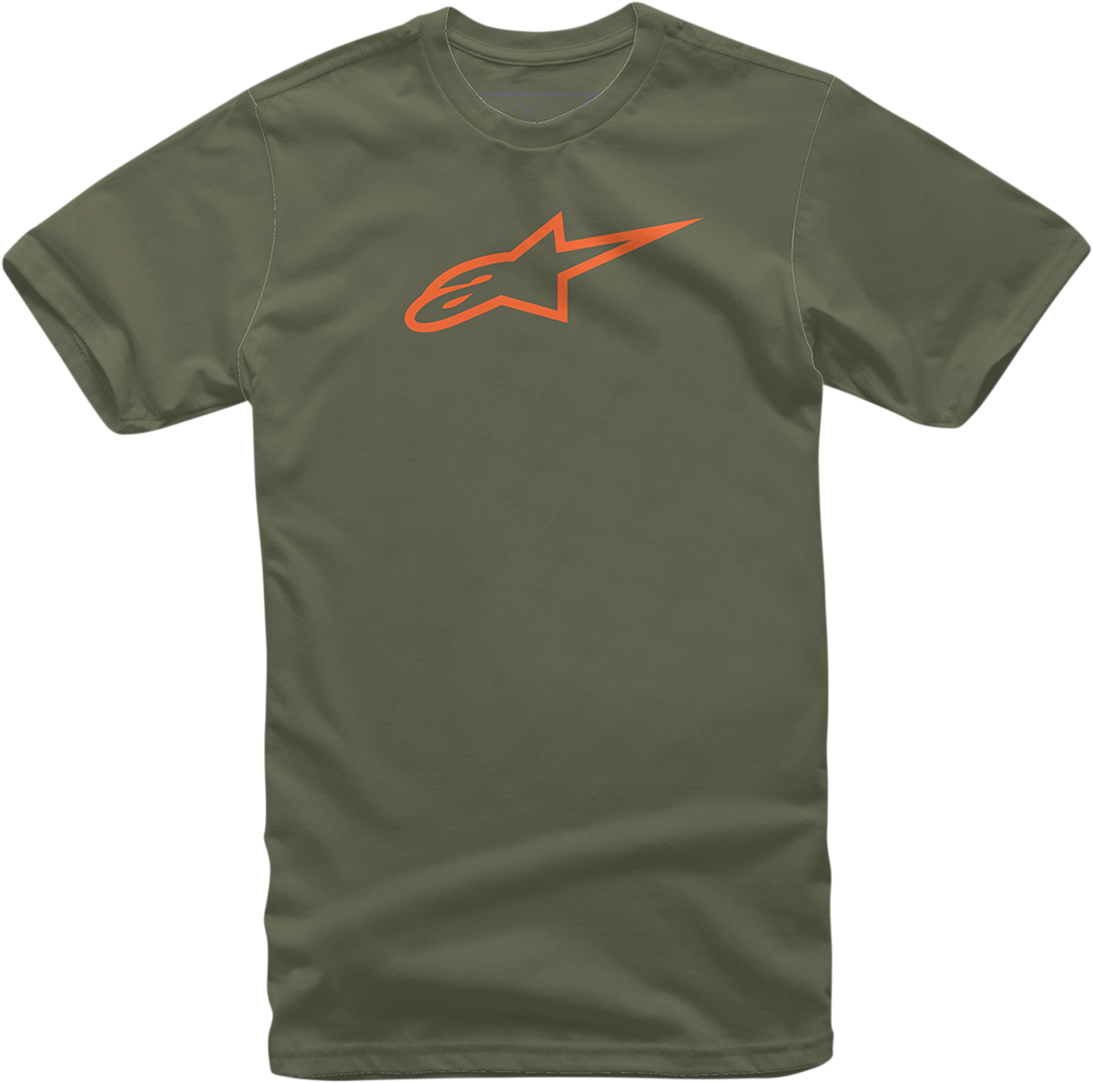 ALPINESTARS Ageless T-Shirt - Military/Orange - 2XL 10327203069402X