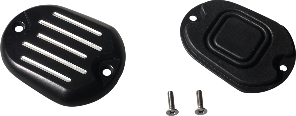 DRAG SPECIALTIES Master Cylinder Cover - Black 78149