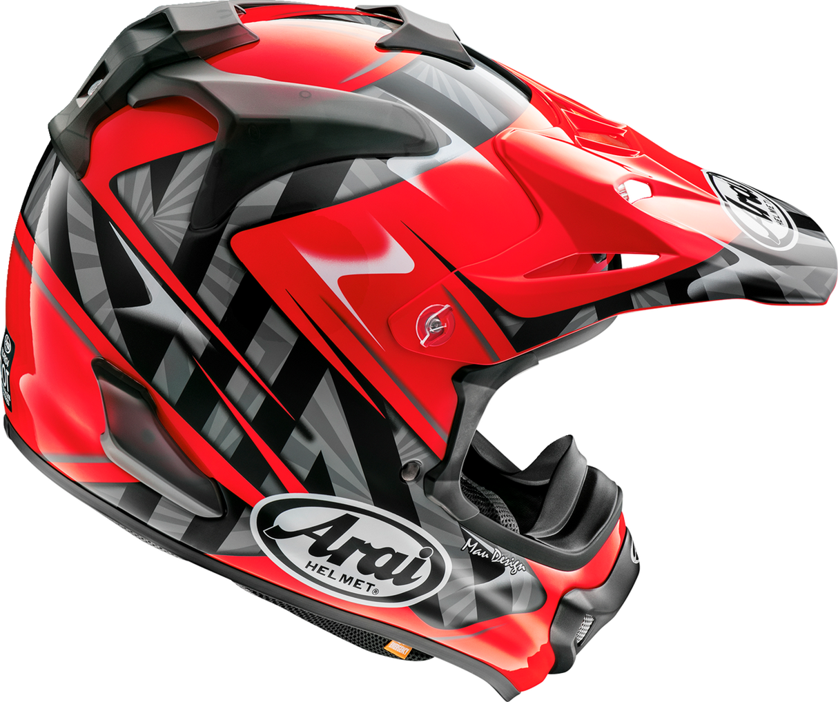 ARAI VX-Pro4 Motorcycle Helmet - Scoop - Red - XS 0110-8191