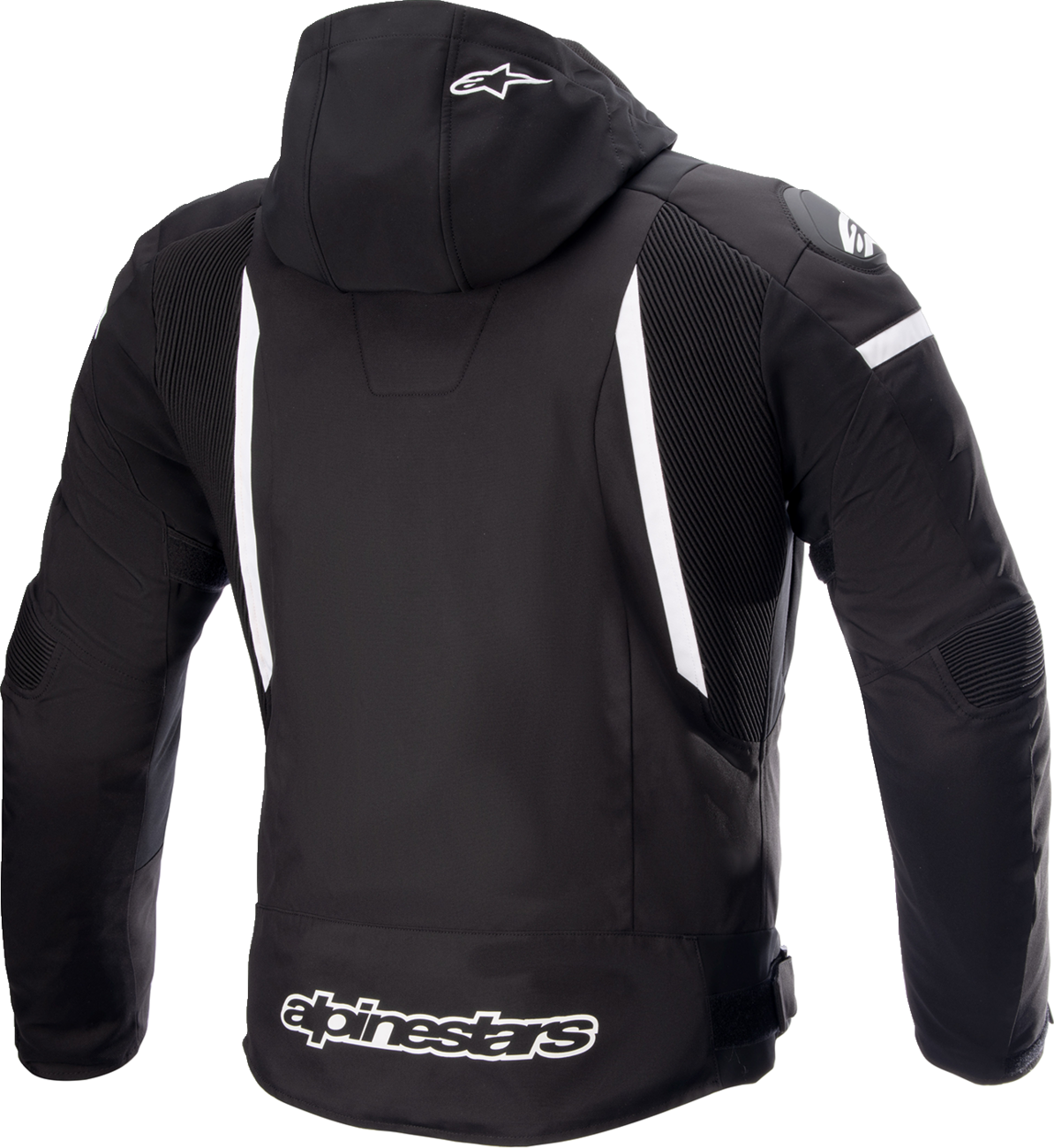 ALPINESTARS Zaca Waterproof Jacket - Black/White - Large 3206423-12-L