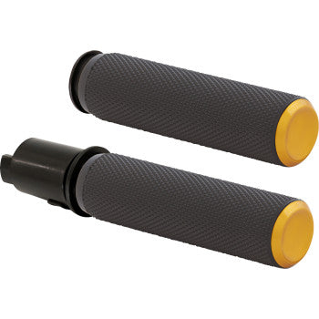 ARLEN NESS Grips - Knurled - TBW - Gold 500-054