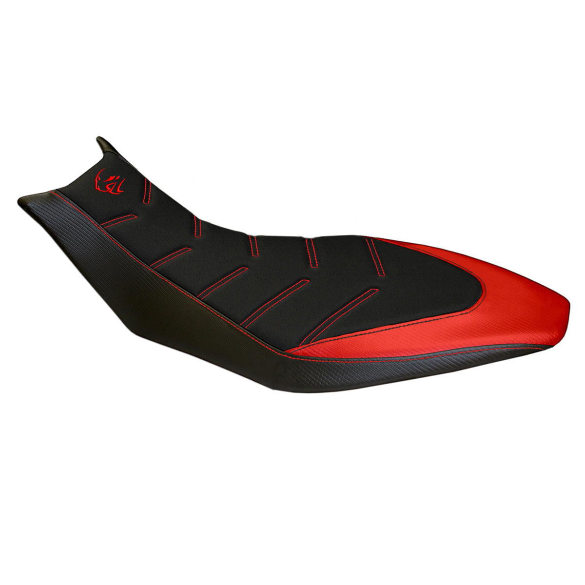 Aprilia Dorsoduro 750 900 1200 2010-2020 Seat Cover Tappezzeria Ultragrip Red